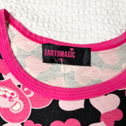 Earth Magic J-Fashion Heart AOP Baby Tee (XS)