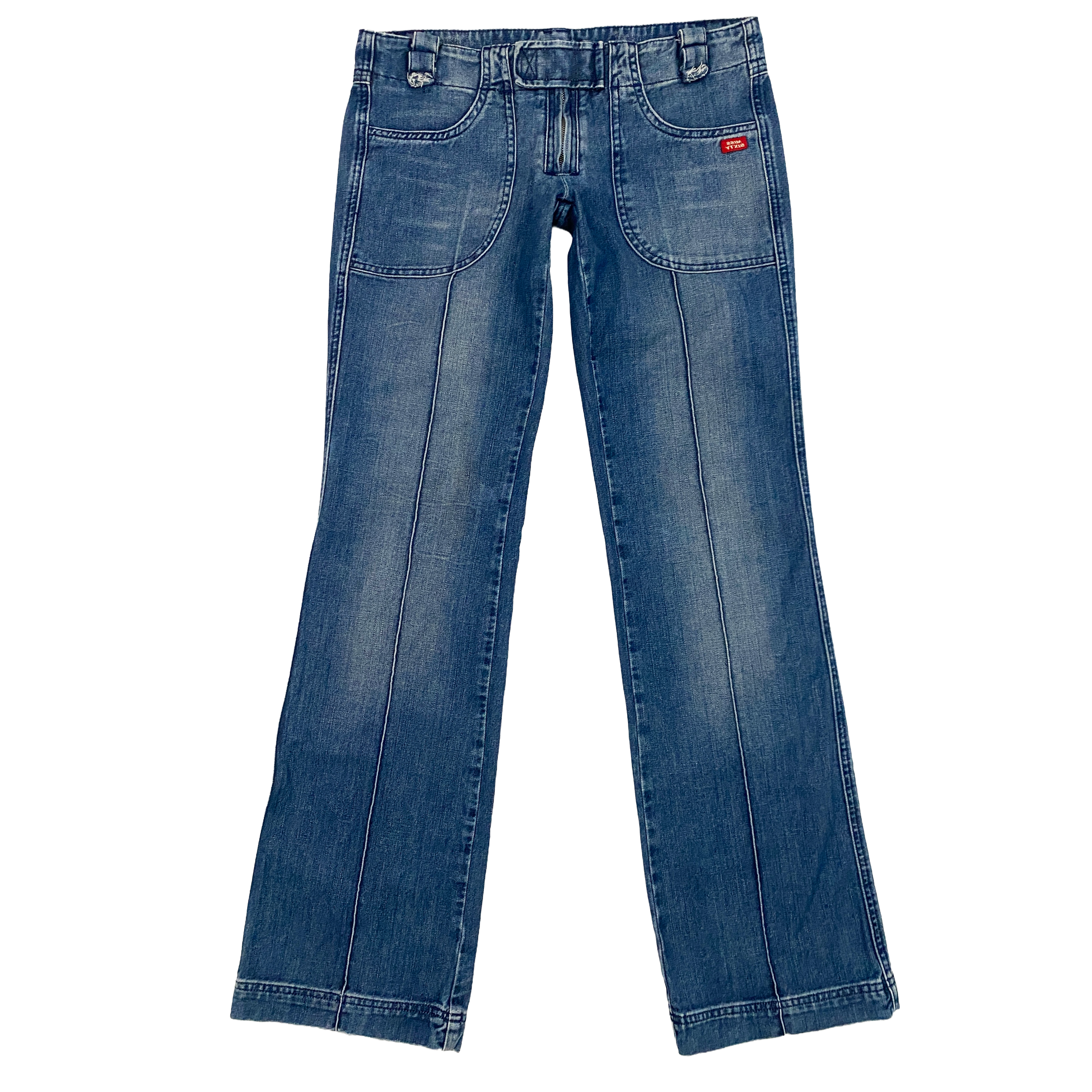 Miss Sixty 2000s Ultra Low Rise Flare Trouser Jeans (S)