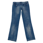 Miss Sixty 2000s Ultra Low Rise Flare Trouser Jeans (S)