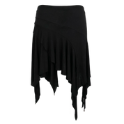 2000s Black Fairy Skirt (S)