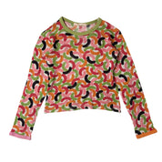 Hysteric Glamour Jelly Bean AOP Long Sleeve (XS)
