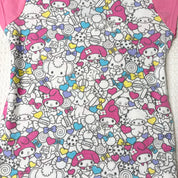 Sanrio My Melody AOP Baby Tee (XS-S)