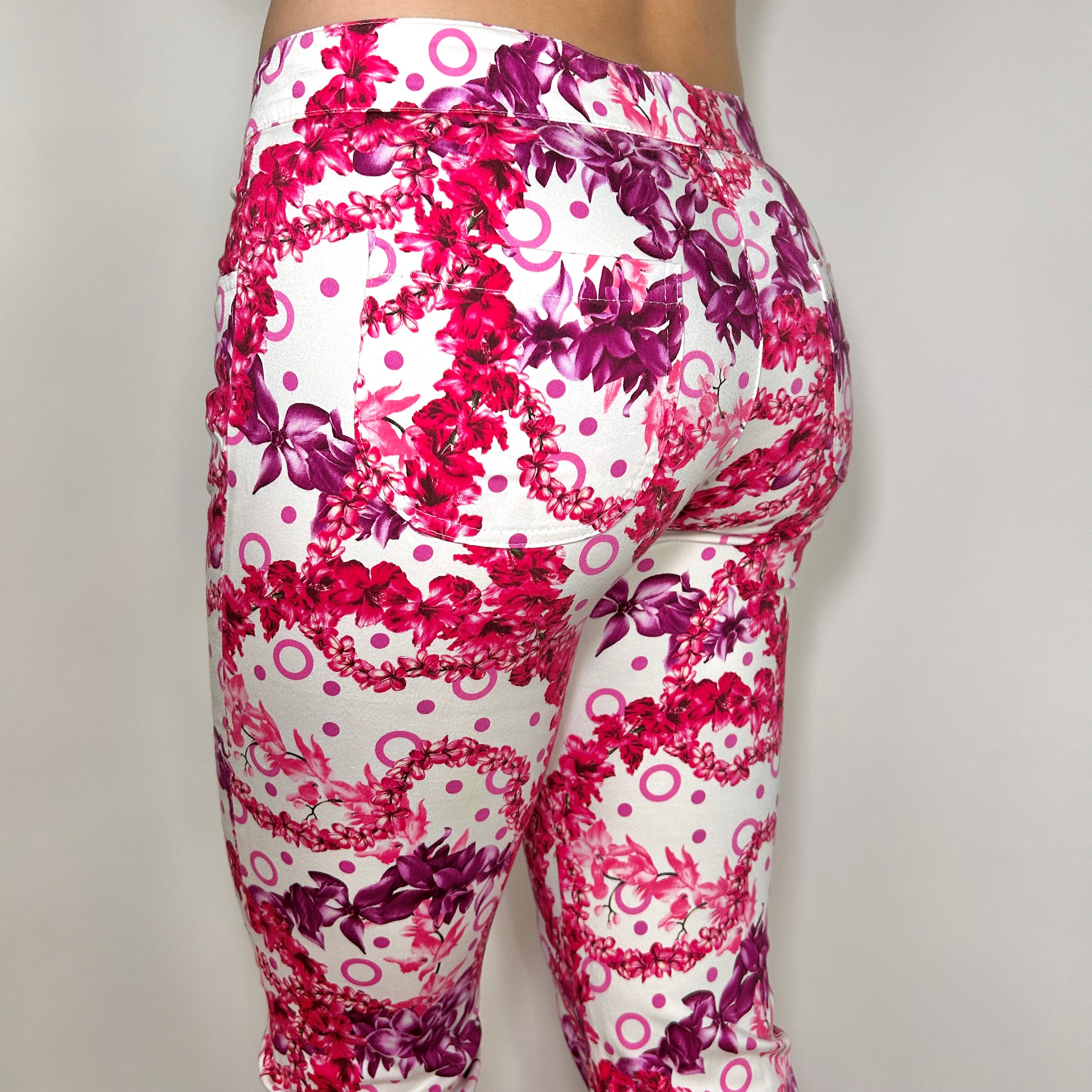 Versace Jeans Couture Floral Capris (S)