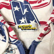 Hysteric Glamour Rare AOP Zip Up Hoodie (L)