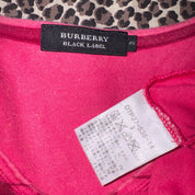 Burberry Black Label Logo Graphic V-Neck T-shirt (L)