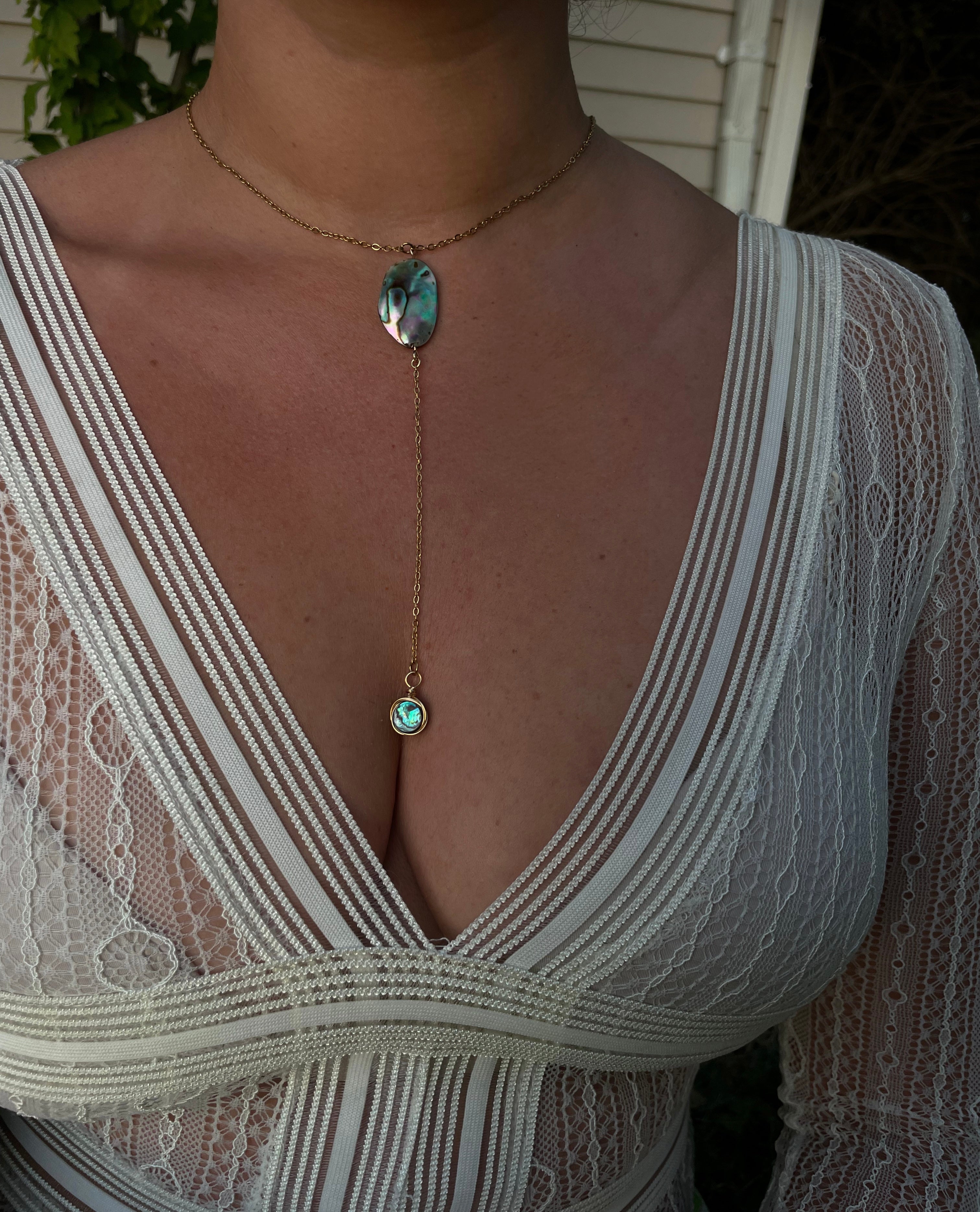 Abalone Treasure Necklace