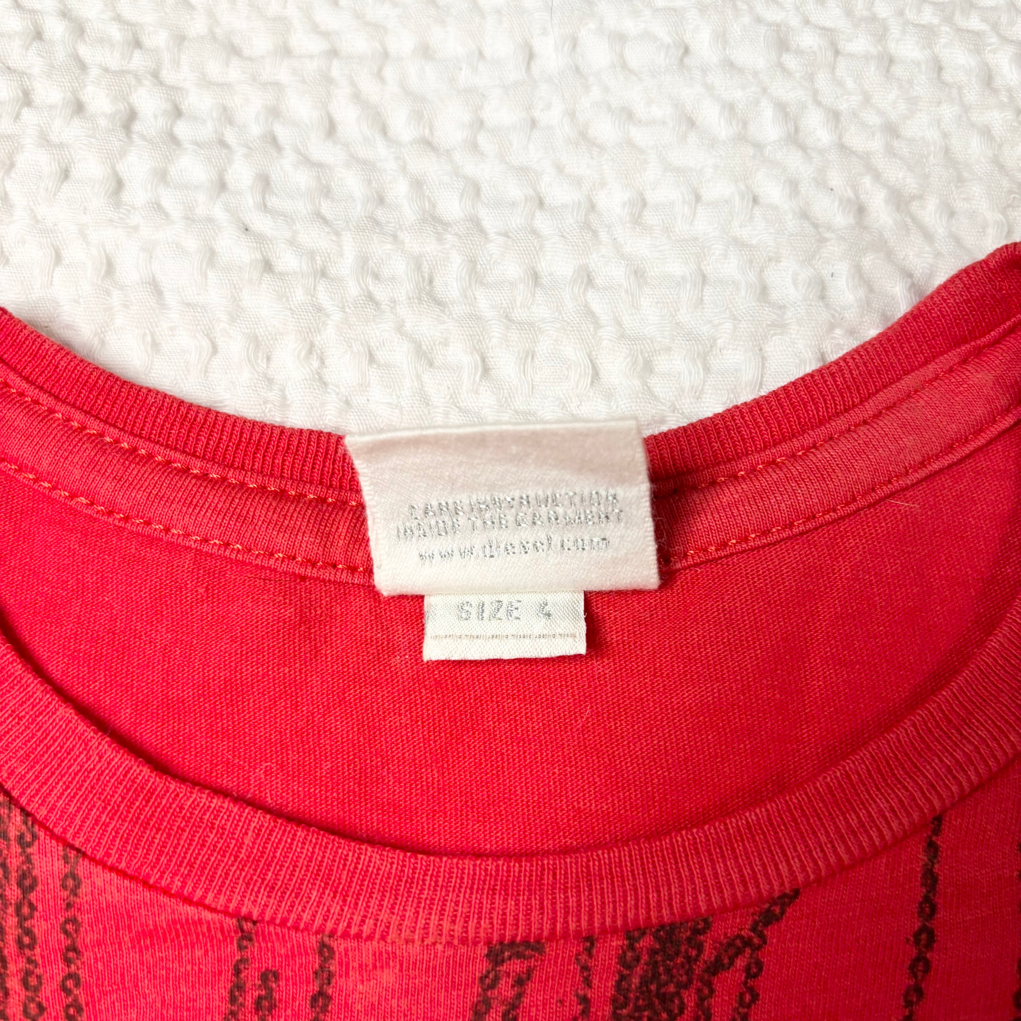 Diesel Bedazzled Baby Tee (XS)