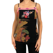 Sue Wong Silk Floret Tank Top (S)