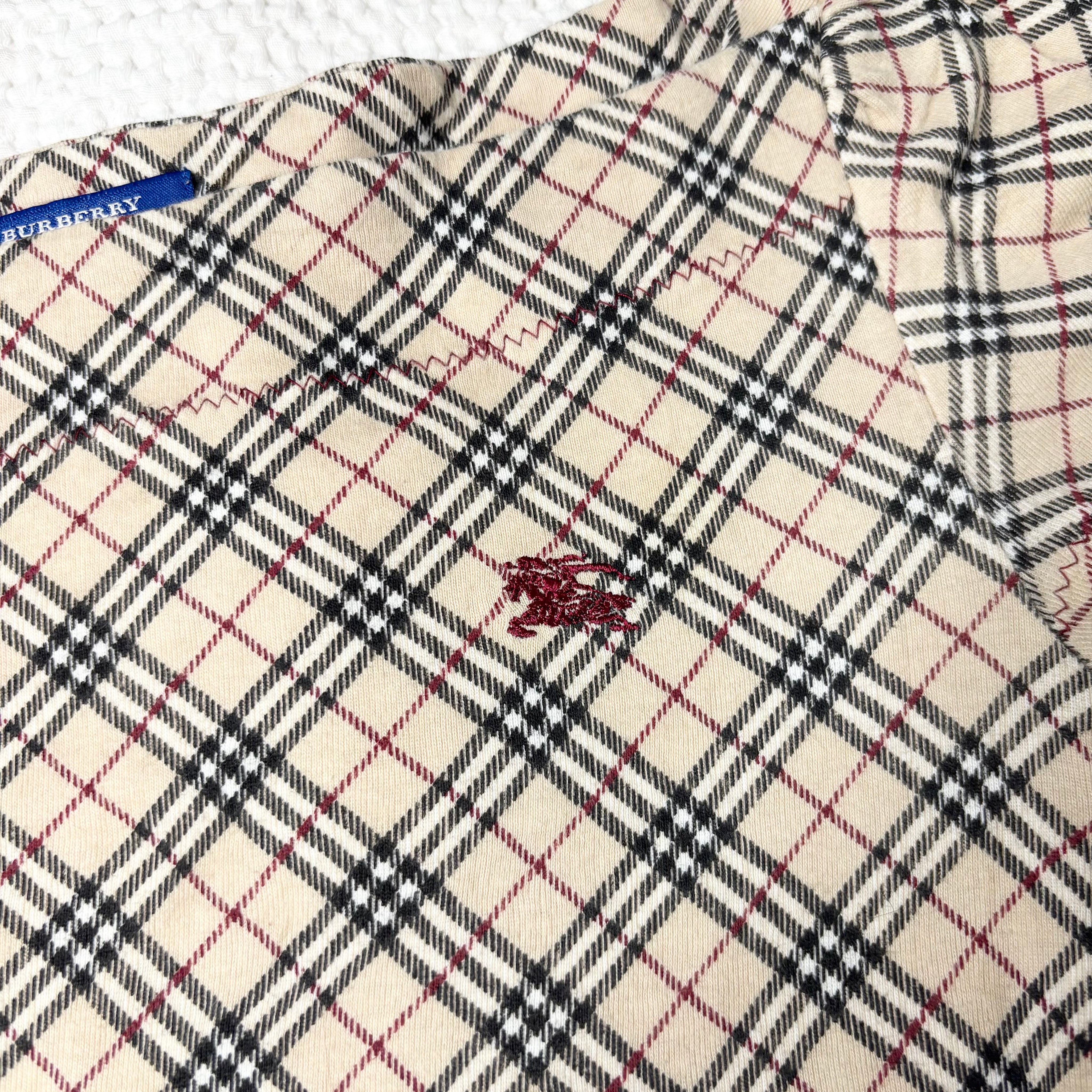 Burberry Blue Label Boat Neck Fitted Top (S)