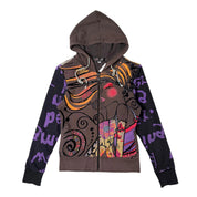 Clin Delle Euro Graphic Zip Up (S)