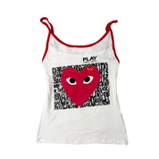 Comme des Garcons PLAY Rework Graphic Tank (S)