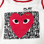 Comme des Garcons PLAY Rework Graphic Tank (S)