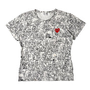 Comme des Garcons PLAY x Matt Groening AOP Tee (M)