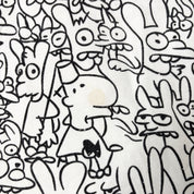 Comme des Garcons PLAY x Matt Groening AOP Tee (M)
