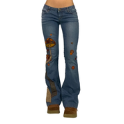 Miss Sixty 2000s Low Rise Flare Mushroom Jeans (S)