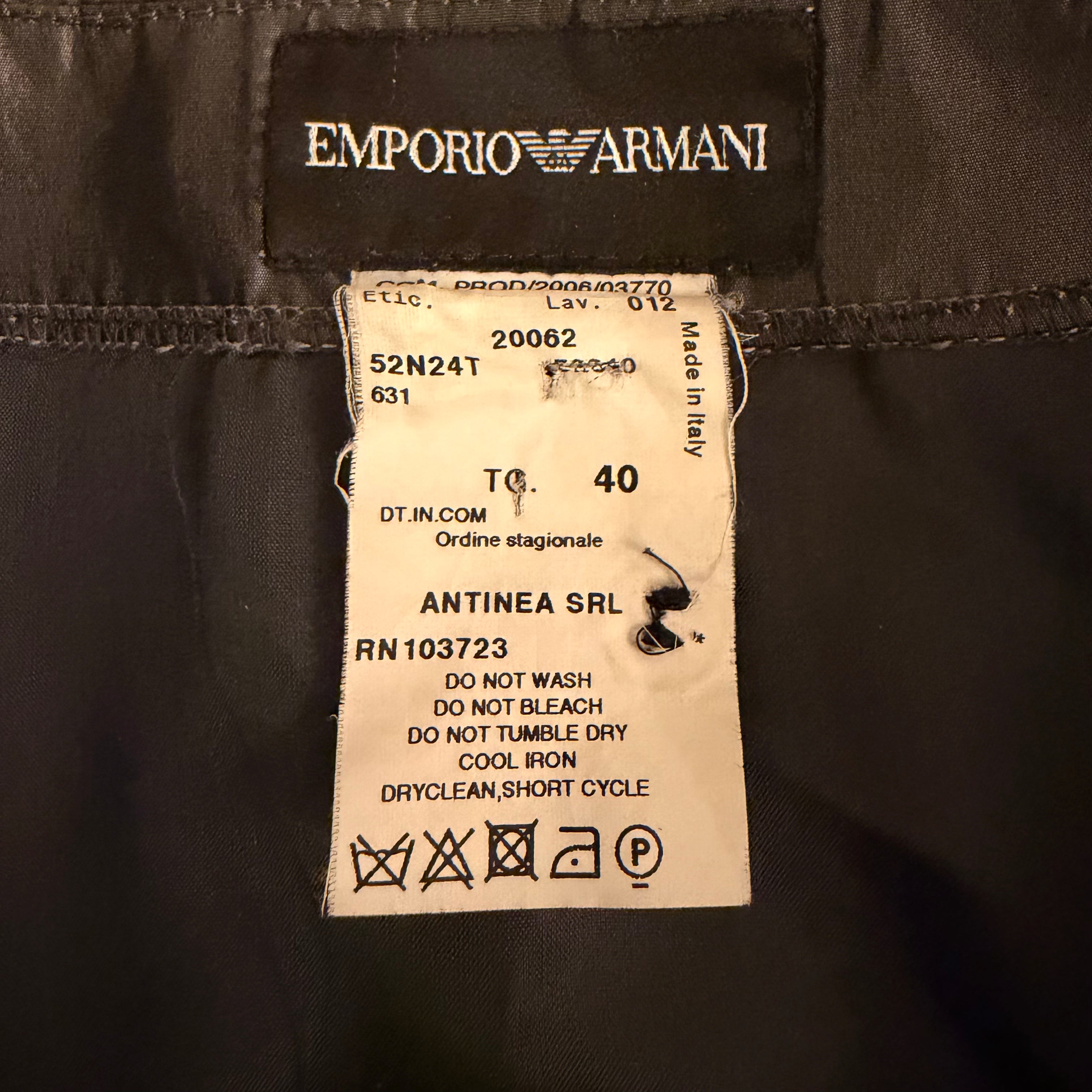 Vintage Emporio Armani Bubble Skirt (XS)