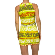 Miss Sixty 2000s Logo Mania Mini Dress (S/M)