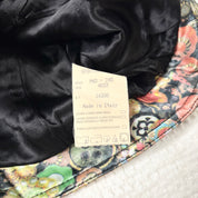 Rare Vintage Moschino AOP Button Print Vest (S)