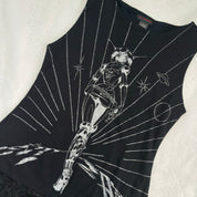 Custo Space Girl Graphic Dress (M)