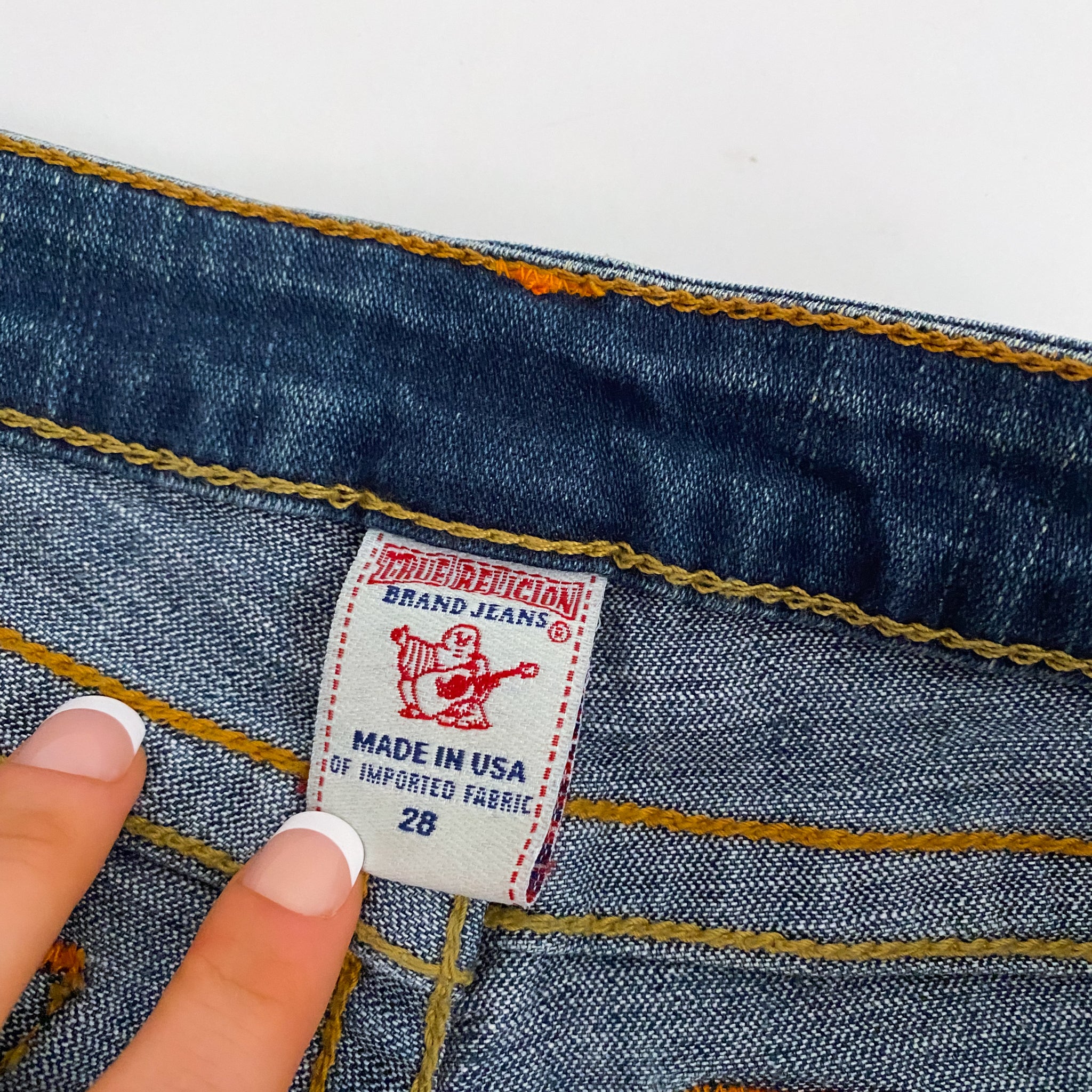 True Religion Allie Cuffed Shorts - 26 Small