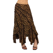 Mixed Animal Print Maxi Skirt (M)