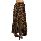 Mixed Animal Print Maxi Skirt (M)