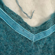 Blue Italian Knit Dress (S/M)