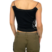 Miss Sixty Sporty Ruched Jersey Top (XS/S)