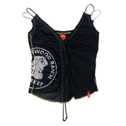 Miss Sixty Sporty Ruched Jersey Top (XS/S)