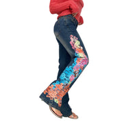 Colorful Lace Fairy Jeans (S)
