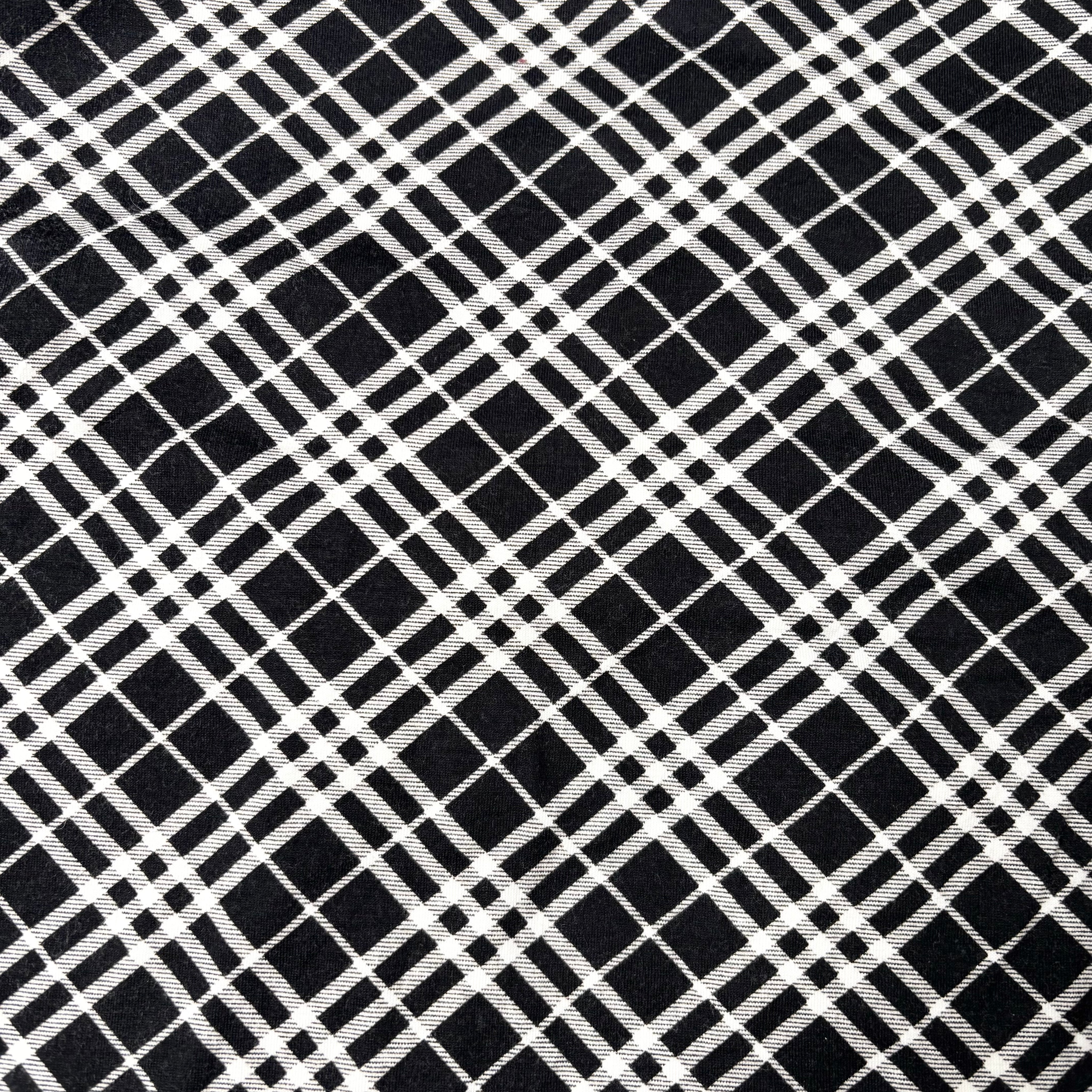 Burberry London Plaid Boat Neck Long Sleeve (S-M)