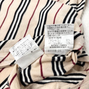 Burberry London Stripe Boat Neck Long Sleeve (M)