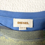 Diesel Graphic Boat Neck Tee (S)