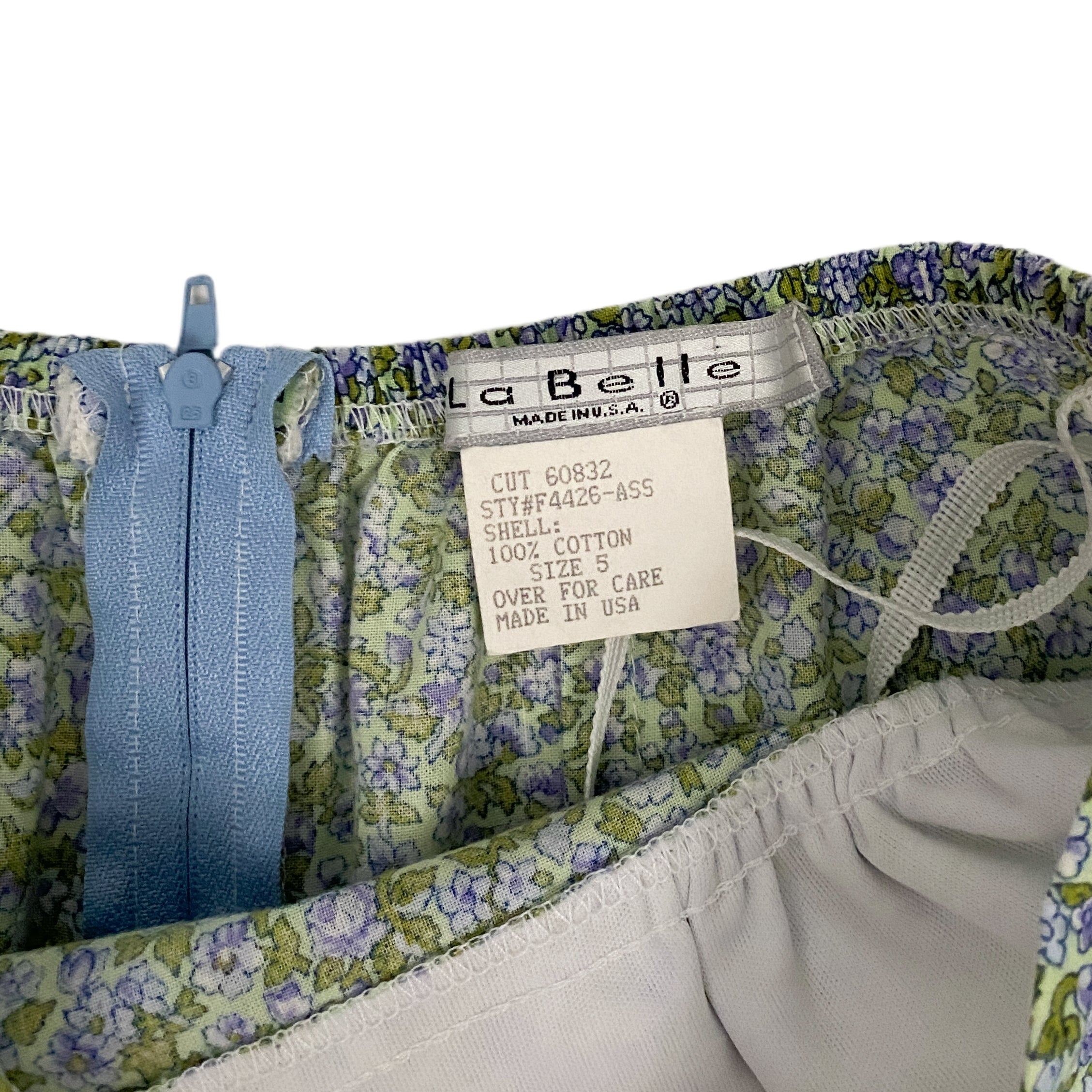 La Belle Floral Strapless Mini (S)