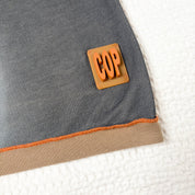 Cop Copine Zip Up Graphic Tee (M-L)