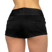 Black Booty Shorts (XS)