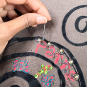 Clin Delle Euro Graphic Zip Up (S)