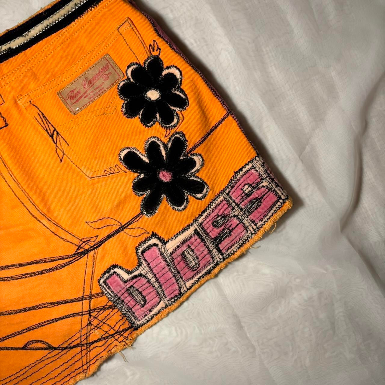 Powerpuff Girls Graphic Mini Skirt (S)