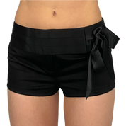 Black Booty Shorts (XS)