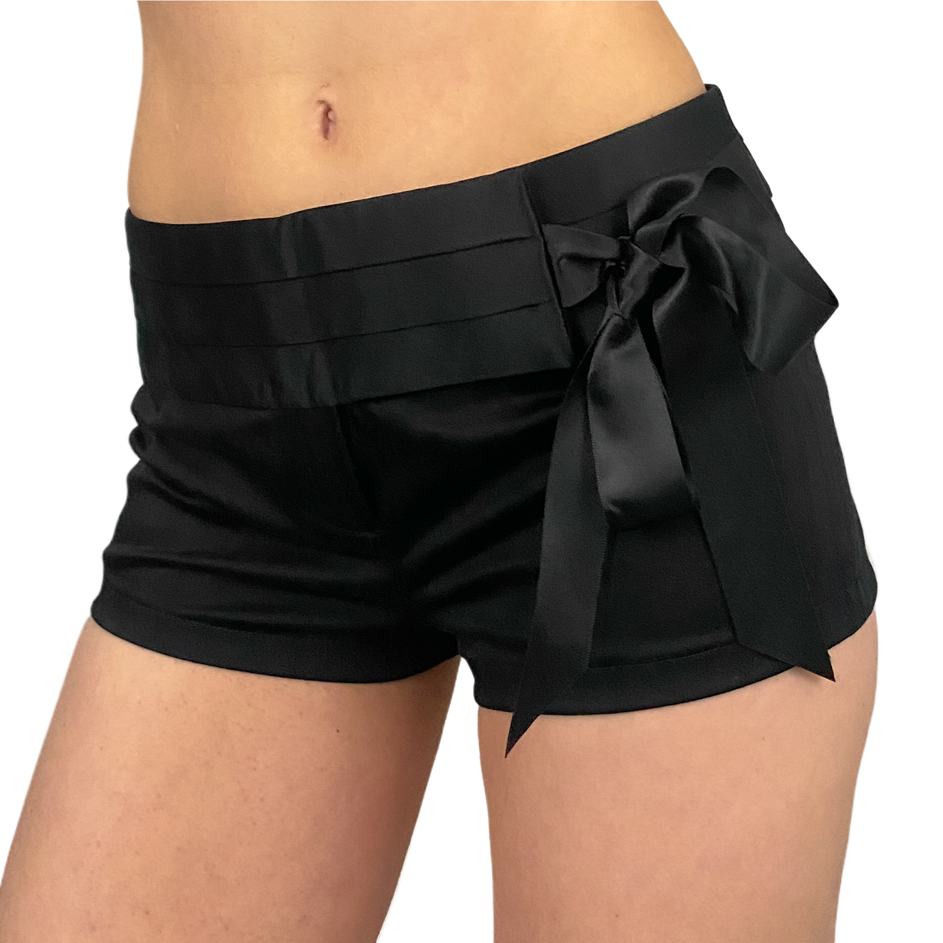 Black Booty Shorts (XS)