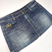 Killah Y2K Denim Mini Skirt (M)