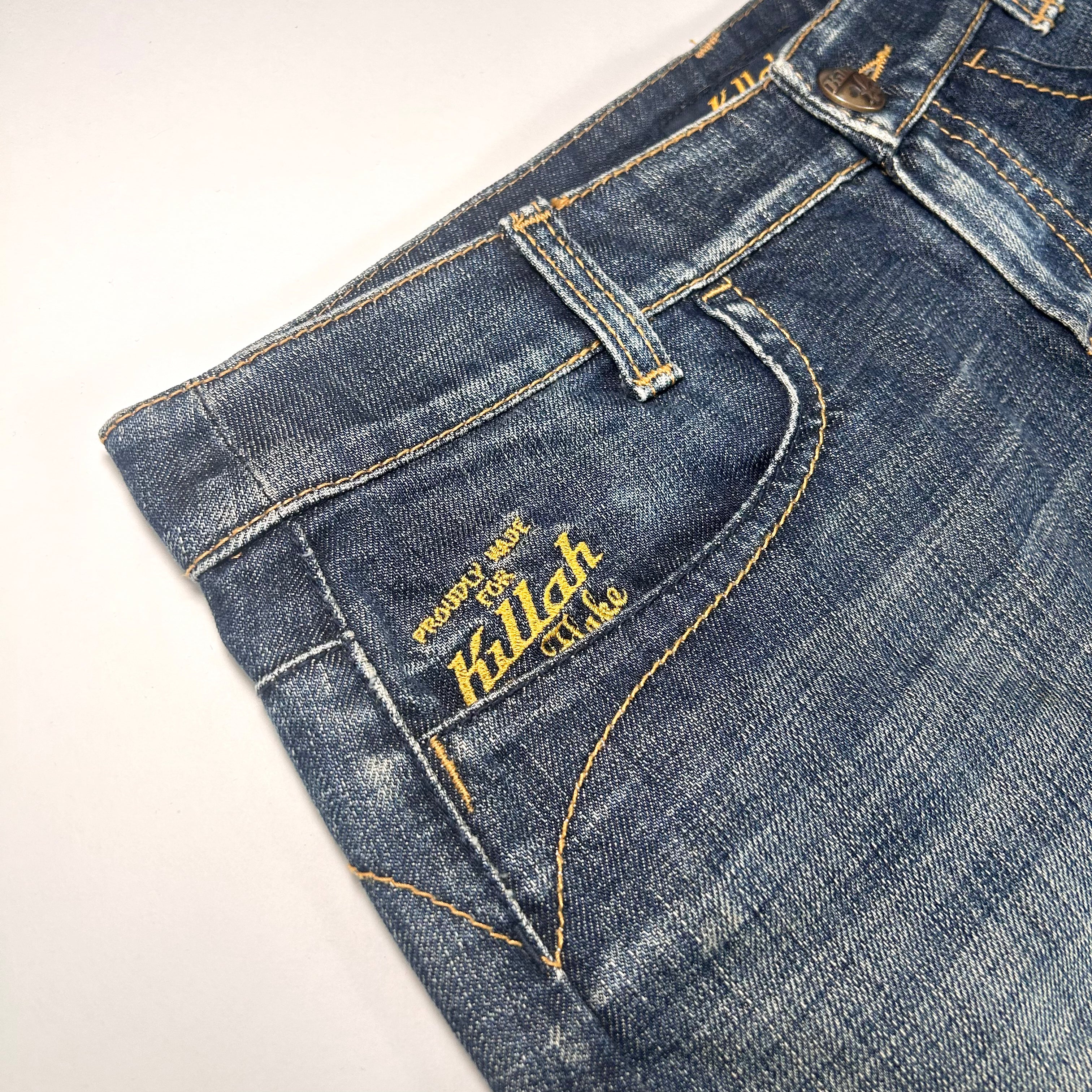 Killah Y2K Denim Mini Skirt (M)
