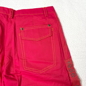Cop Copine Red Wide Leg Pants (S)