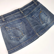 Killah Y2K Denim Mini Skirt (M)