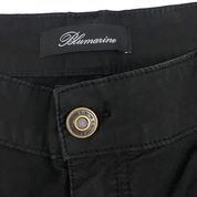 Blumarine Runway Black Utility Cargo Flare Pants (S/M)