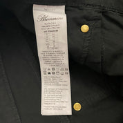 Blumarine Runway Black Utility Cargo Flare Pants (S/M)