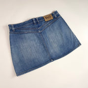 D&G Y2K Denim Mini Skirt (S)