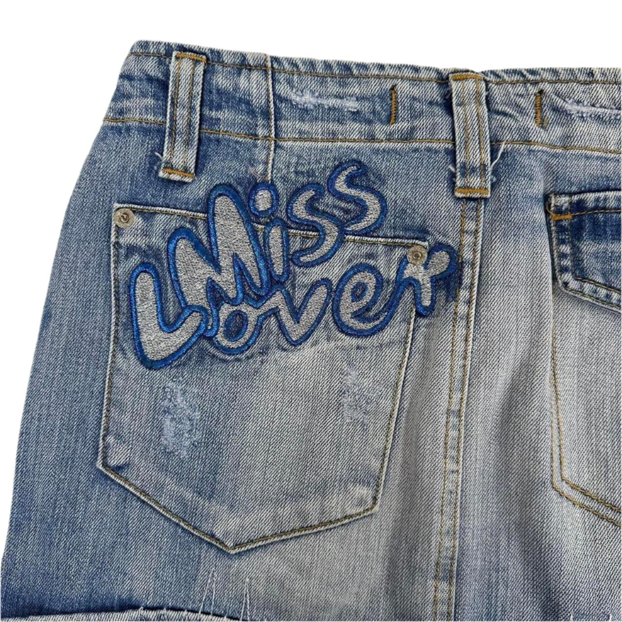 Bulgari Y2K Denim Mini Skirt (XS)