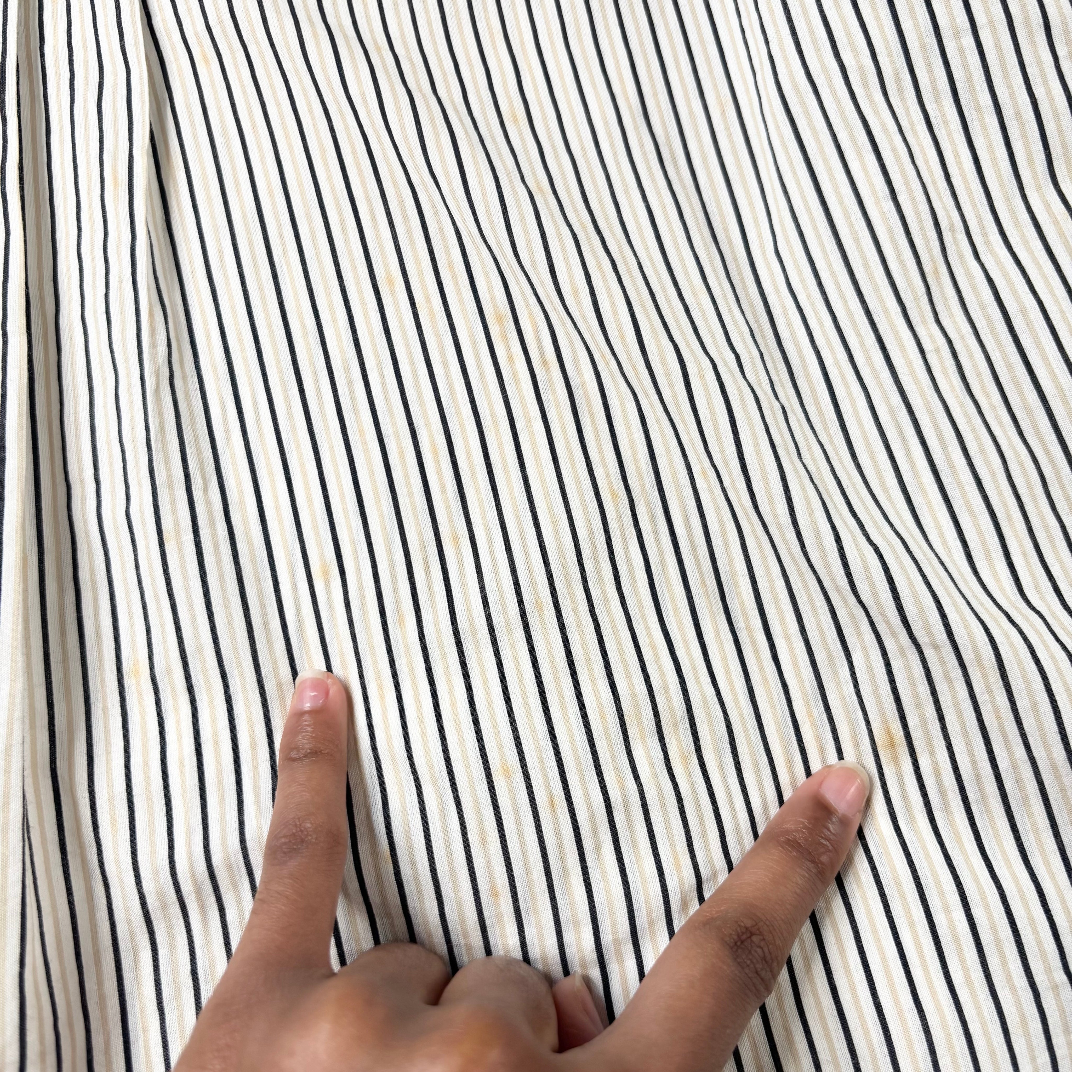 Burberry Blue Label Stripe Babydoll Top (M)