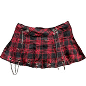Plaid Punk Micro Skirt (S)